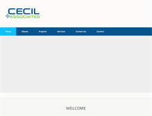 Tablet Screenshot of cecilnassoc.com
